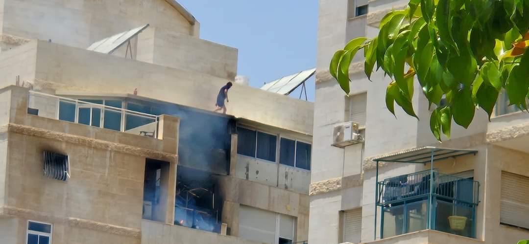 לא ייאמן: שתי שריפות בדירות ברחוב עין נטפים באילת בתוך שעה