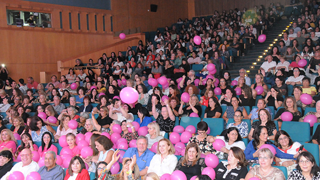 השתתפות שיא בכנס המודעות לגילוי סרטן השד באילת