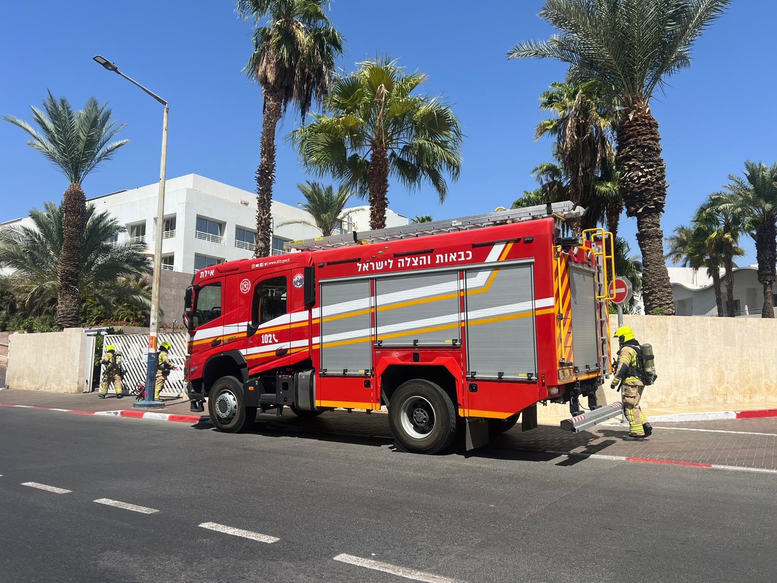 שריפה במלון לאונרדו פריוויליג׳ באילת