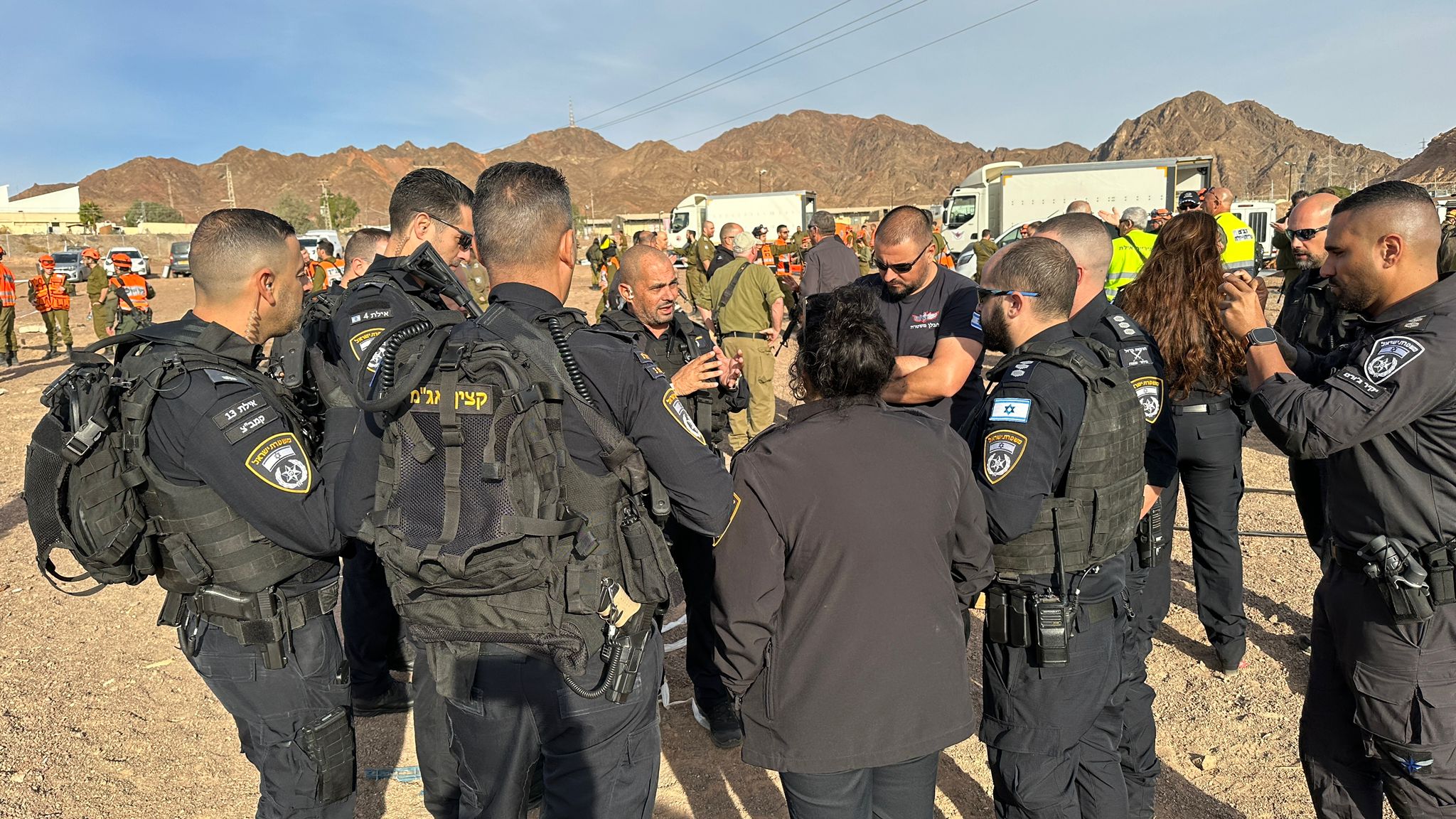 היום: תרגיל חירום ופח''ע של המשטרה באילת